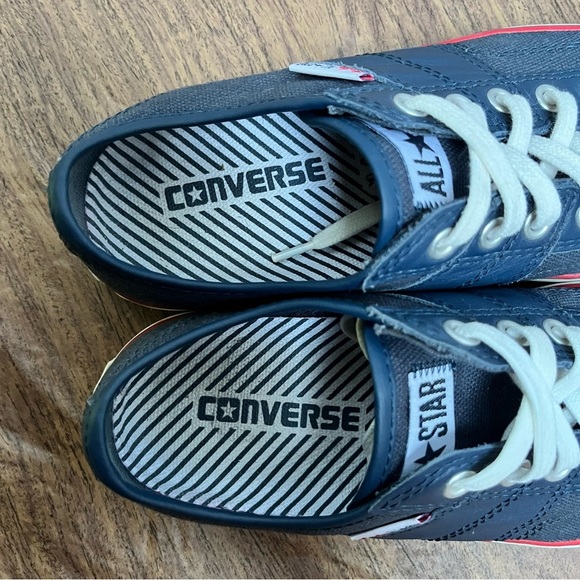 Converse All Star Navy Blue Lady All Star Sneakers Size 6 - Picture 10 of 14